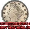 Ternyata Uang Koin Ini Berharga 50 Miliar Rupiah, Begini Bentukan Liberty Head Nickel (1913)  