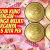 Simpan Koin Kuno Rp 500 dengan Motif Bunga Melati 1992, Harganya Capai Rp 5 juta per buah