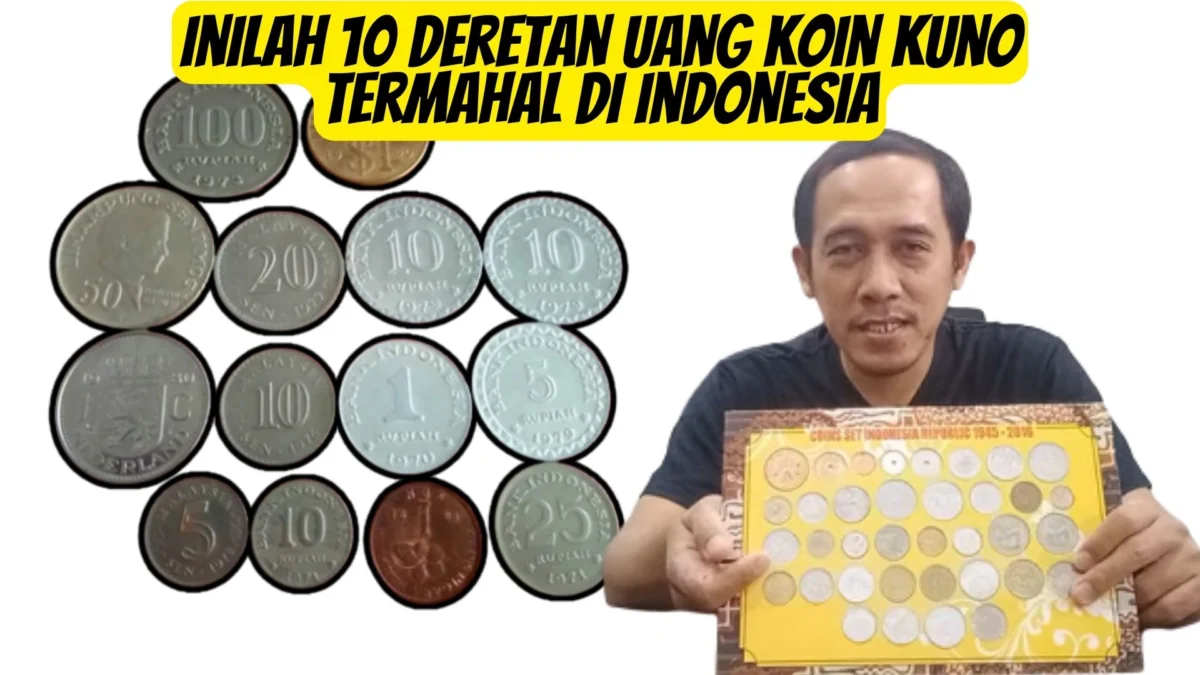 Inilah 10 Deretan Uang Koin Kuno Termahal di Indonesia yang Dicari-Cari oleh Kolektor Facebook!