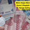 Bikin Kaya Mendadak, Koin Kuno 5 Rupiah Emisi 1974, Harga Aslinya Segini