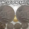 Koin Kuno Legendaris Rp50 Bergambar Komodo Di Cari Para Kolektor Koin