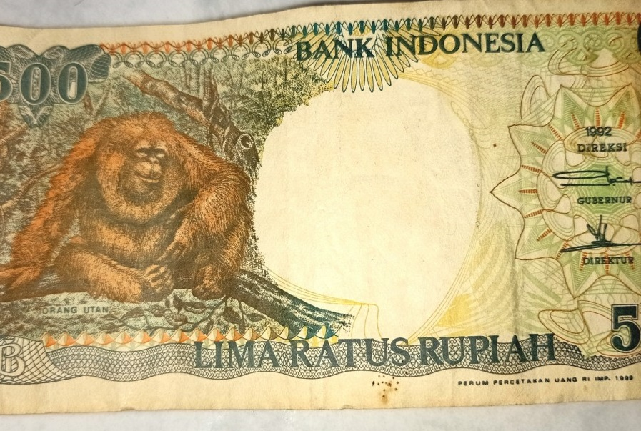 Uang Kertas Kuno Rp500 Gambar Orang Utan Di Tawar Kolektor Kaya Seharga Rp5 Juta