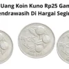 Kini Uang Koin Kuno Rp25 Gambar Cendrawasih Di Hargai Segini!