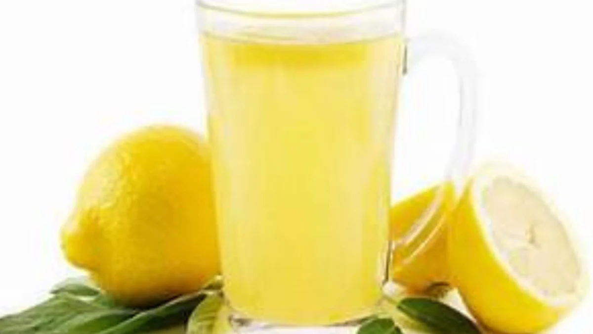 Lemon sebagai Minuman Detoksifikasi