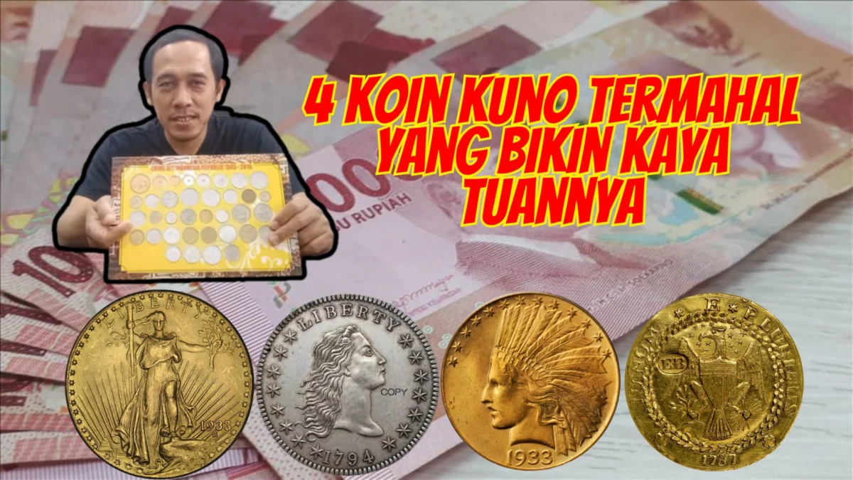 Mantap! 4 Koin Kuno Termahal yang Bikin Kaya Tuannya, No 2 Tembus 18,9 juta dolar