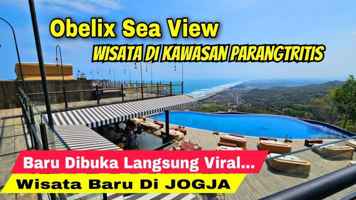 Obelix Sea View: Wisata di Kawasan Parangtritis yang Baru Dibuka Langsung Viral di Wisata Jogja 2023