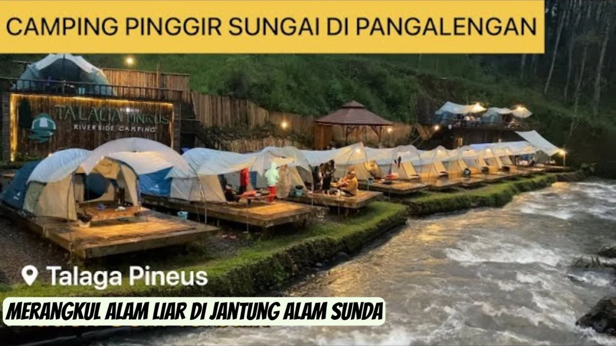 Wisata Talaga Pineus Camping Pinggir Sungai di Pangalengan: Merangkul Alam Liar di Jantung Alam Sunda