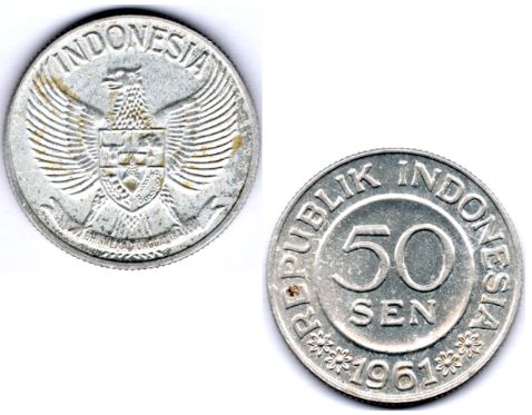 Jual Uang Koin Kuno Rp50 Sen Gambar Pangeran Diponegoro Dapat Harga Tinggi
