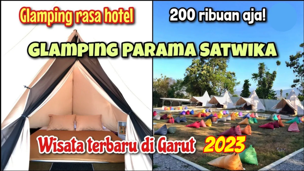 Cuma Rp200 Ribuan Aja! Glamping Parama Satwika - Wisata Terbaru di Garut 2023