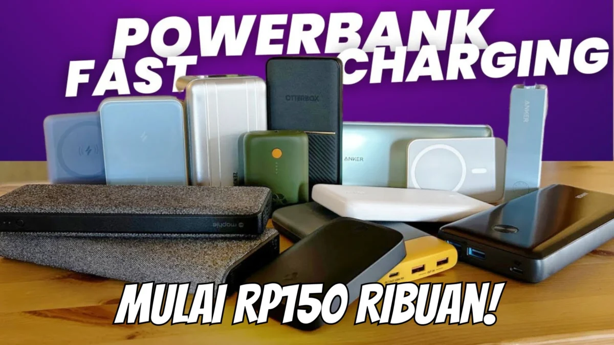 10 Rekomendasi PowerBank Fast Charging Terbaik 2023 Mulai Rp150 Ribuan!