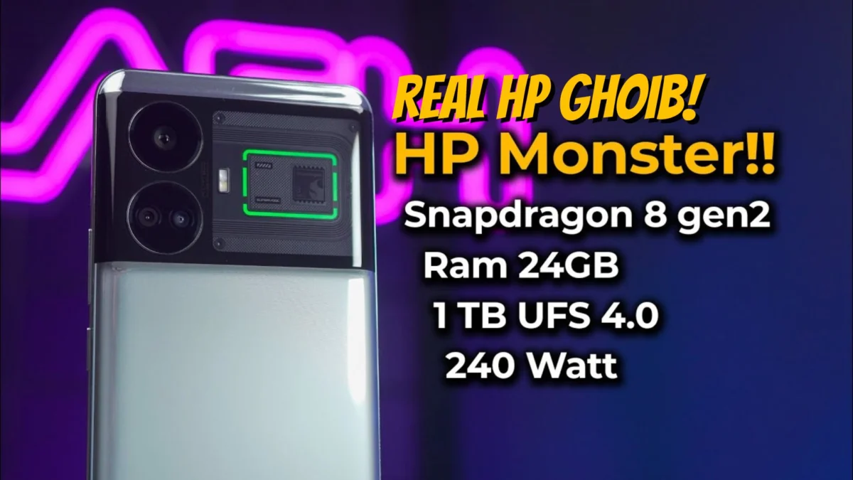 Real HP Ghoib! Review Realme GT 5, Fitur Unggulan dan Performa Superior pada Smartphone Terbaru
