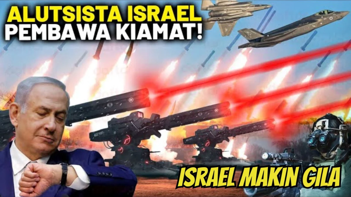 Israel Makin Gila, Keluarkan Alutsista Terlarang? Ini Deretan Senjata Militer Israel Paling Ditakuti Dunia