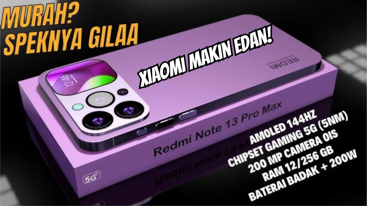 Xiaomi Makin Edan! Redmi Note 14 PRO Rilis dengan Spek Dewa dan Harga Miring