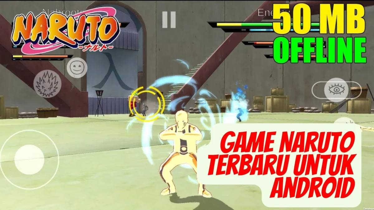 Cuman 50 MB! Game Naruto Terbaru untuk Android, Offline, dan Ringan Lagi