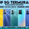 4 HP 5G Termurah dan Terbaik di Indonesia Edisi Desember 2023 Harga 1-2 Jutaan